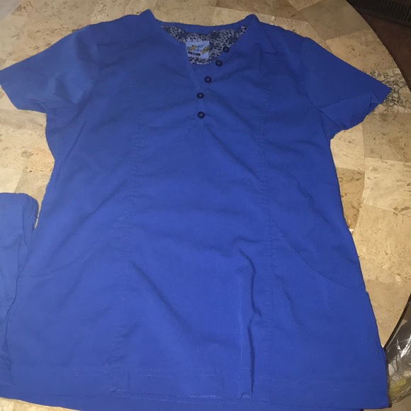 Electric blue Dansko XS scrub set - Picture 2 of 7